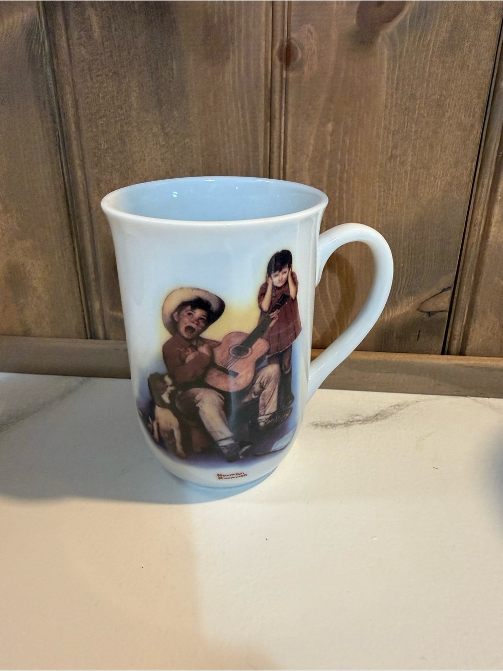 Vintage 1980s Norman Rockwell Mugs